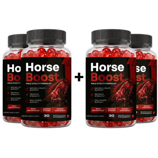 4-bottle Horse Boost package